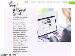 Sites similar to ohsnapsocial.com