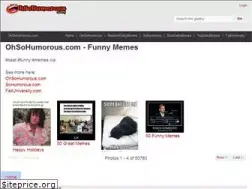 Sites similar to ohsohumorous.com