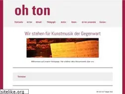 Sites similar to ohton.de
