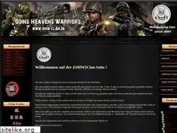 Sites similar to ohw-clan.de