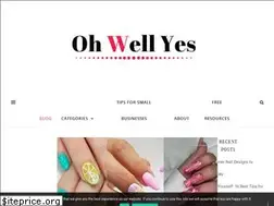 Sites similar to ohwellyes.com