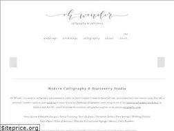 Sites similar to ohwondercalligraphy.com