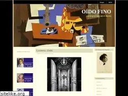 Sites similar to oidofino.blogspot.com