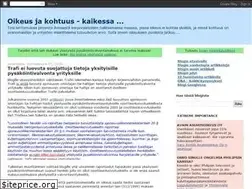 Sites similar to oikeusjakohtuus.blogspot.com