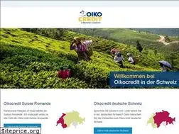 Sites similar to oikocredit.ch
