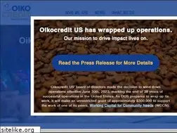 Sites similar to oikocreditusa.org