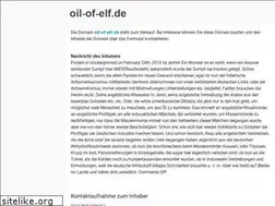 Sites similar to oil-of-elf.de