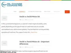 Sites similar to oilchangecouponspro.com