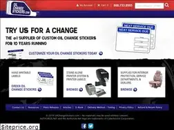 Sites similar to oilchangestickers.com