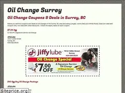 Sites similar to oilchangesurrey.com