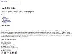 Sites similar to oilcrudeprice.com