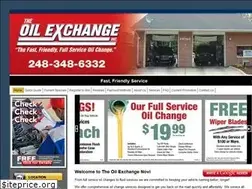 Sites similar to oilexchangenovi.com