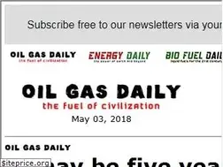 Sites similar to oilgasdaily.com