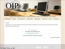 Sites similar to oip.hu