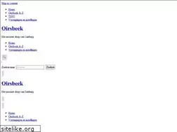 Sites similar to oirsbeek.com