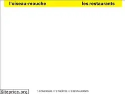 Sites similar to oiseau-mouche.org