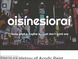 Sites similar to oisinesiori.wordpress.com