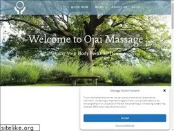 Sites similar to ojaimassage.com