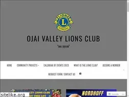 Sites similar to ojaivalleylionsclub.com