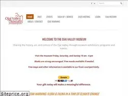 Sites similar to ojaivalleymuseum.org