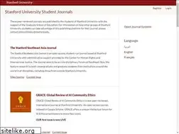 Sites similar to ojs.stanford.edu