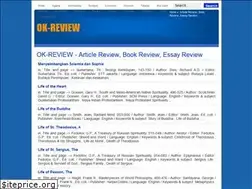 Sites similar to ok-review.com