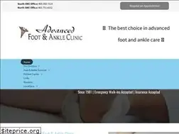 Sites similar to okadvancedfootclinic.com