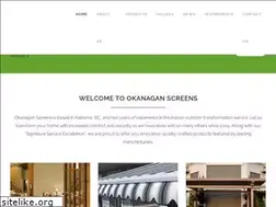 Sites similar to okanaganscreens.com