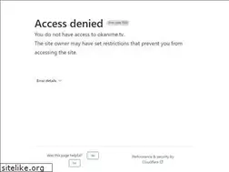 Sites similar to okanime.tv