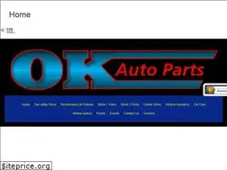 Sites similar to okautopartsms.com