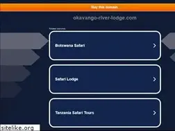 Sites similar to okavango-river-lodge.com
