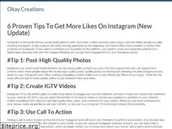 Sites similar to okaycreations.net