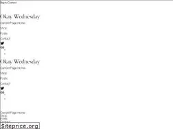 Sites similar to okaywednesday.squarespace.com