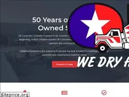 Sites similar to okconcreteco.com