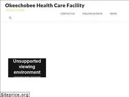 Sites similar to okeechobeehealthcare.com