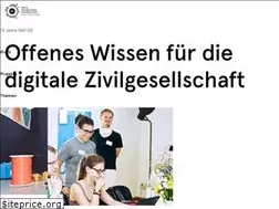 Sites similar to okfn.de