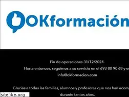 Sites similar to okformacion.com