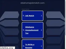 Sites similar to oklahomajobmatch.com