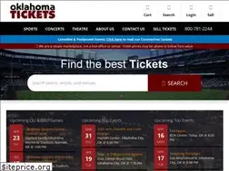 Sites similar to oklahomatickets.com