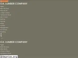 Sites similar to oklumbercompany.com