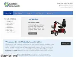 Sites similar to okmobilityscootersplus.ca