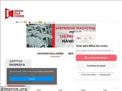 Sites similar to oknadlaciebie.pl
