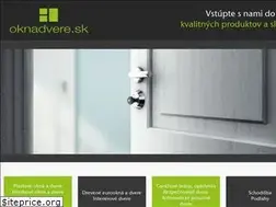 Sites similar to oknadvere.sk