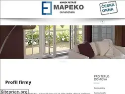 Sites similar to oknamapeko.cz