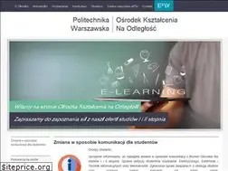 Sites similar to okno.pw.edu.pl