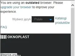 Sites similar to oknoplast.com.pl