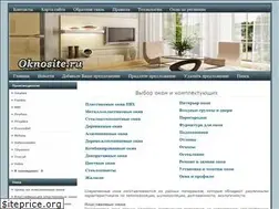 Sites similar to oknosite.ru