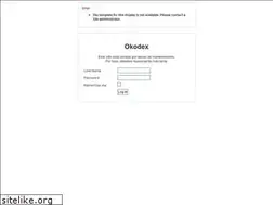 Sites similar to okodex.com