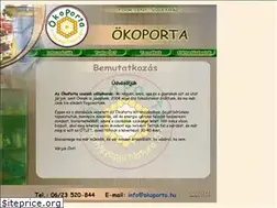 Sites similar to okoporta.hu
