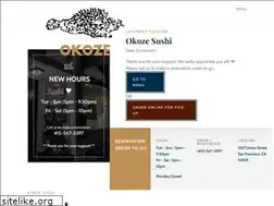 Sites similar to okozesushi.com